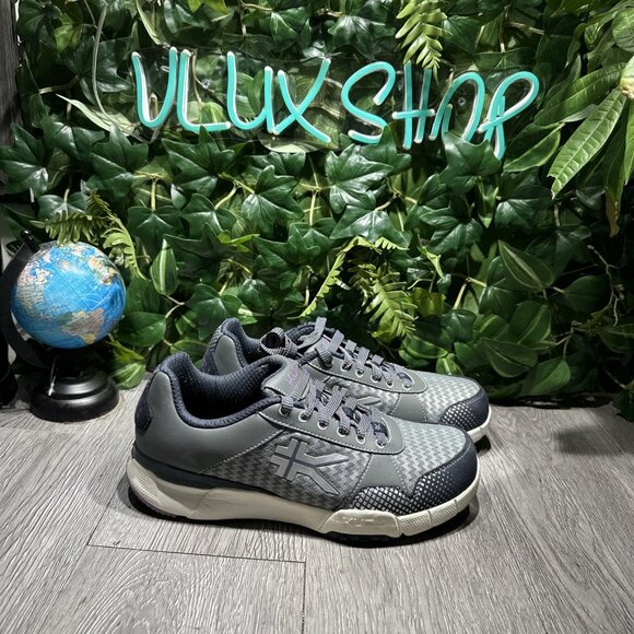 Kuru Quantum Gray Mesh Running Trainer Plantar Orthopedic  Women's US 9 Wide - Picture 1 of 9